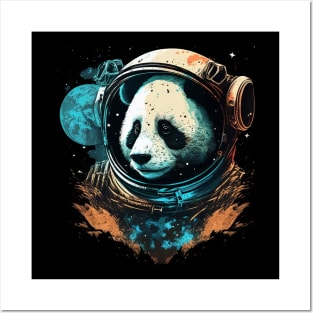 space panda Posters and Art